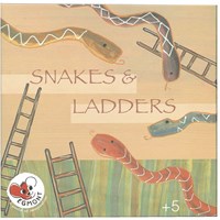 Egmont Toys jeu de société magnétique Serpents et Échelles - jeu éducatif enfants