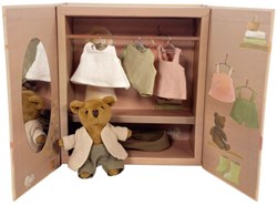 Egmont Toys armoire en bois avec ours - jouet pour enfants