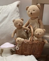 Egmont Toys ours en peluche coton bio 40 cm pour bébés-2