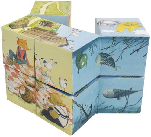 Egmont Toys cube jouet Infinity cube Mer carton FSC 9x9x9 cm