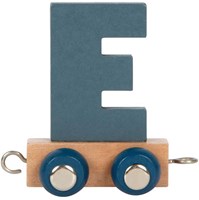 Small Foot train de lettres en bois Polar E - jouet coloré pour enfants