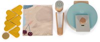 Small Foot gaufrier en bois set de jeu - cuisine jouet 10 pièces-3