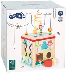 Small Foot cube d'activités en bois FSC Jungle Friends jouet