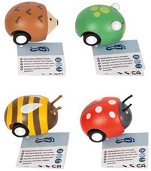 Small Foot animaux en bois à rétrofriction Tiny Friends set de 12 jouets