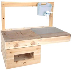 Small Foot cuisine en bois d'extérieur cuisine de boue pour enfants