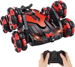 X-Rover voiture cascade 6 roues télécommandée avec batterie et chargeur USB