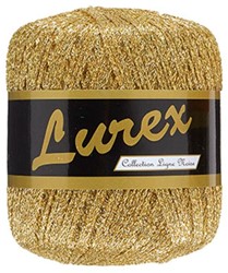 Lurex glitter garen, goud, L: 160 m, 25 gr/ 1 bol