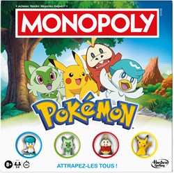 Hasbro Monopoly Pokémon jeu de société - jeu familial - 8 ans et plus