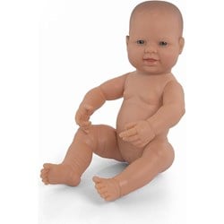 Miniland Poupée Bébé Fille Européenne - Parfum Vanille - 40 cm
