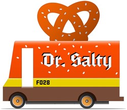 Candylab bus jouet en bois Pretzel Van Dr. Salty - véhicule de jeu imaginatif