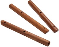 Choroi flûte d'intervalle quinte d''-a'' bois de poirier instrument à vent
