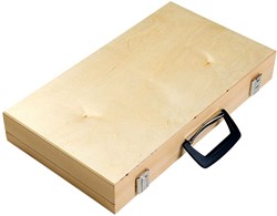 Choroi coffret en bois harpe enfant - étui de rangement solide harpe