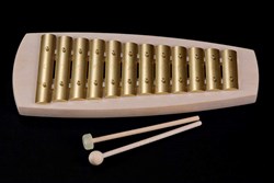 Auris xylophone instrument de musique diatonique 12 notes érable