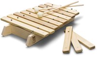 Auris xylophone instrument de musique - bois pentatonique diatonique 8+3 notes