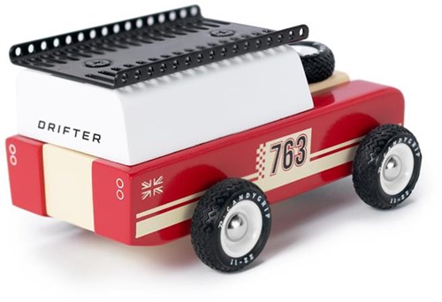 Candylab voiture jouet en bois - Drifter Adventure Nigel - design classique-2