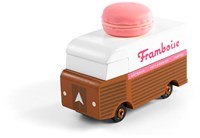 Candylab voiture jouet Macaron Van rose - bus rétro pour enfants-3
