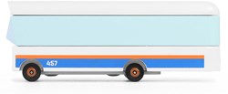 Candylab bus jouet Candycar World Tiny Town Bus multicolore bois