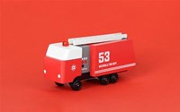 Candylab voiture jouet - camion de pompiers - véhicule en bois-3