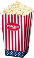 Folat boîte à popcorn USA carton 4 pièces décoration de fête-2