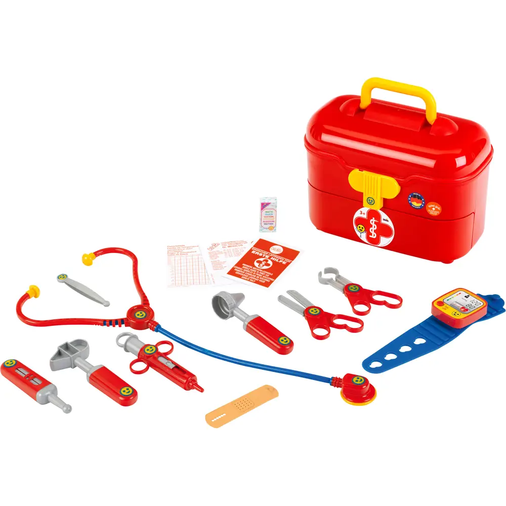 Klein mallette de docteur jouet avec accessoires - set médical pour enfants
