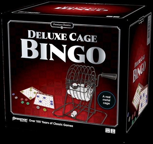 Goliath jeu de bingo avec cage - jeu de société classique pour enfants