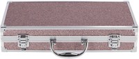 Casuelle mallette maquillage multi glitter rose 61 pièces avec miroir