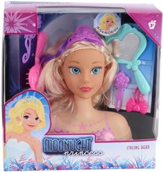 Moonlight tête à coiffer sirène princesse 18 cm avec accessoires jouet
