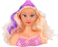 Moonlight tête à coiffer sirène princesse 18 cm avec accessoires jouet-3