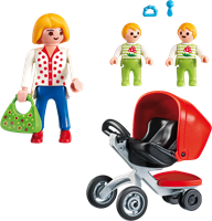 Playmobil City Life poussette - Landau jumeaux 5573 jouet-2