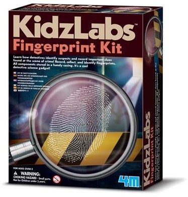 4M KidzLabs jouet Spy Science kit d'empreintes digitales détective