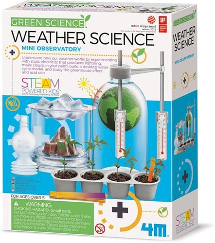 4M jouet scientifique - Green Science coffret expériences météo