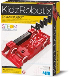4M KidzRobotix Dominobot kit robot à construire - jouet éducatif 8+