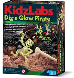 4M kit de fouille jouet pirate aventure lumineuse