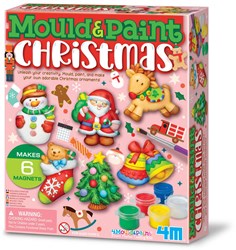 4M Coffret créatif moulage et peinture Noël - jouet créatif
