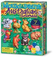 4M kit créatif moulage et peinture animaux australiens jouet