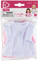 Corolle T-shirts pour poupées - Ma Corolle vêtements 2 pièces 36 cm