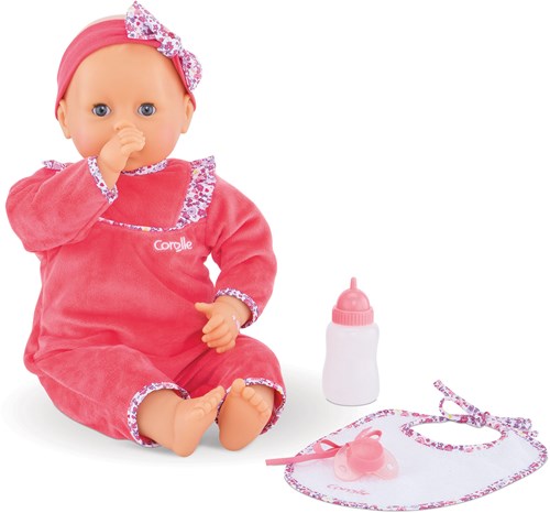 Corolle Poupée Bébé Lila Chérie 42cm - Poupée Interactive avec Accessoires-3
