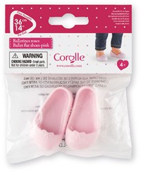 Corolle chaussures ballerines roses pour poupées - accessoires Ma Corolle