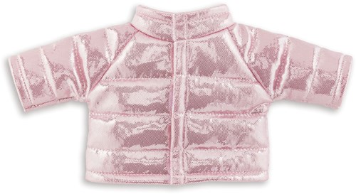 Corolle veste poupée rose - doudoune métallique pour Ma Corolle poupée 36 cm