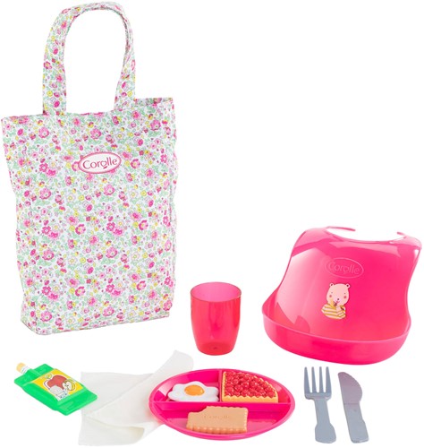 Corolle set de soins poupée repas - accessoires poupée bébé-3