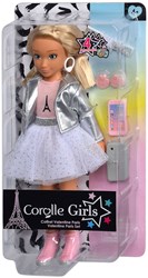 Corolle poupée mannequin Valentine Paris Fashion Week set - poupée avec accessoires
