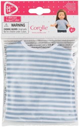 Corolle vêtement de poupée T-shirt rayé bleu-blanc pour Ma Corolle 36cm