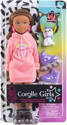 Corolle poupée mannequin Melody Music avec accessoires et chien Trompette