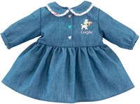 Corolle robe pour poupée bébé bleu - vêtement poupée 30cm - Week-end à Paris-2