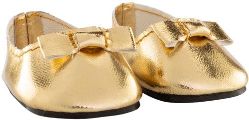 Corolle chaussures ballerines dorées pour poupée bébé - accessoire poupée 36cm-2