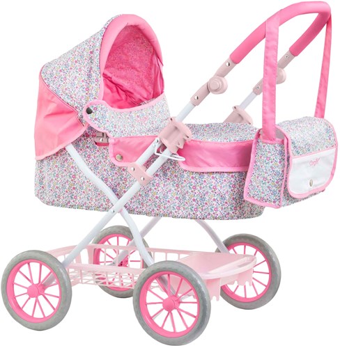 Corolle poussette fleurs - landau pour poupée bébé 36-42cm-2