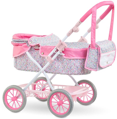 Corolle poussette fleurs - landau pour poupée bébé 36-42cm-3