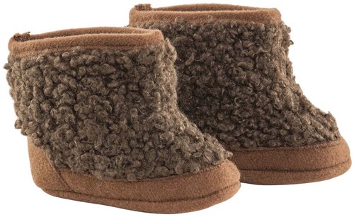 Bottes poupée Corolle effet peau de mouton marron accessoire 36cm-2