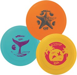 Winmax frisbee disque Malibu 110g - jouet d'extérieur - 3 couleurs assorties