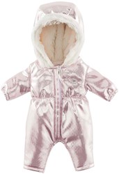 Corolle combinaison neige poupée rose 36cm avec capuche et fermeture éclair